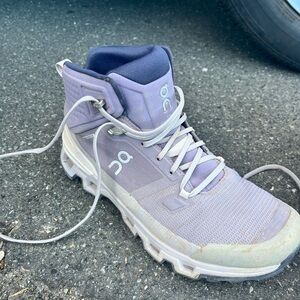 On Running Women's Purple Hiking Boot
